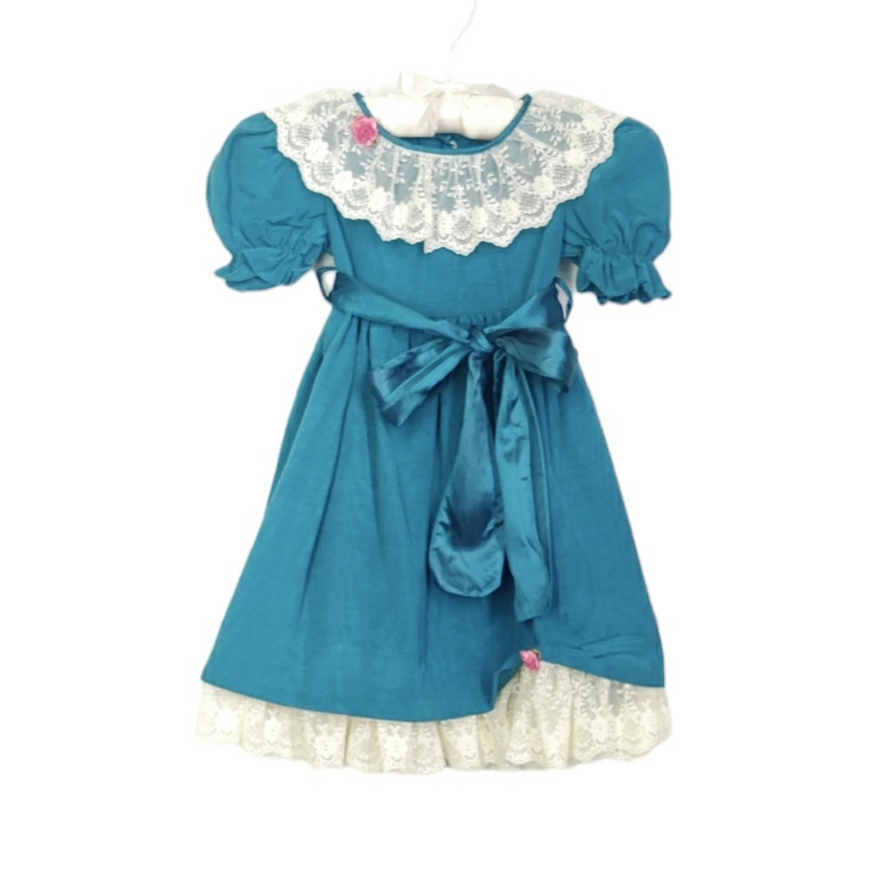 Jo Lene vintage dress, size 5, girls dress.